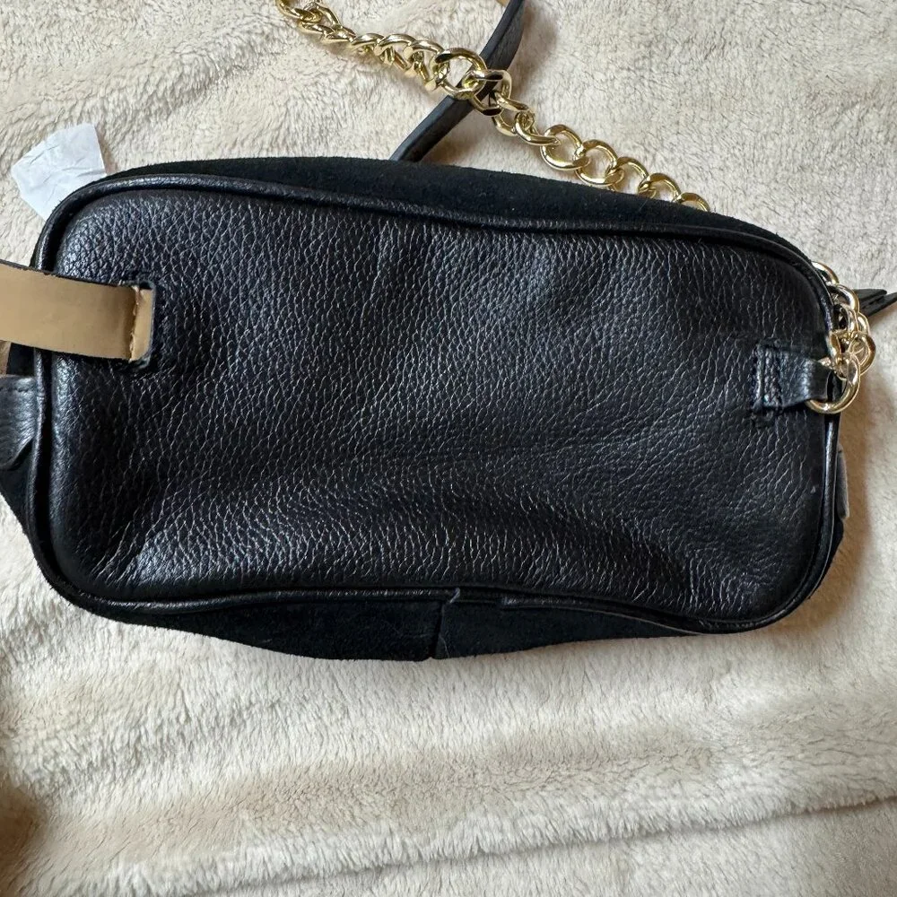 MICHAEL Michael Kors‎ Pebble Leather Belt Bag With Chain Strap